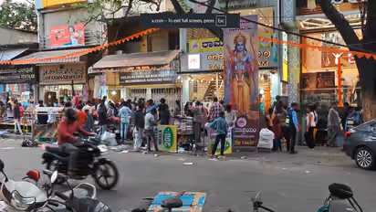 BBMP clears illegal encroachments from Bengaluru footpaths
