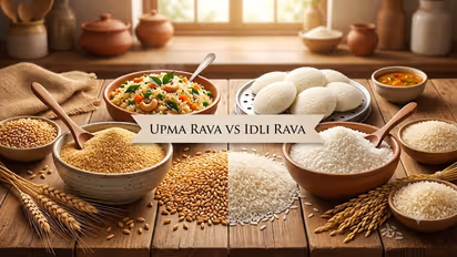 Upma Rava vs Idli Rava