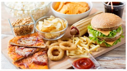 unhealthy evening snacks