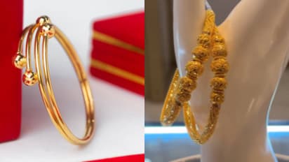gold bangles