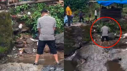 Indian tourists' irresponsible behavior