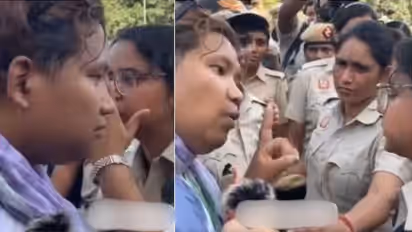 Delhi Cop’s Quiet Question to Transgender Protester Goes Viral