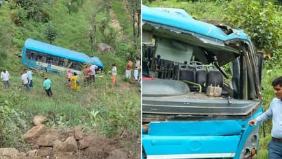 Bus Accident in Himachal's Mandi At least 5 killed