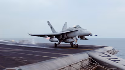 Super Hornet fighter jet  US Navy