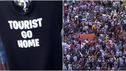 Protests break out in European countries over overtourism