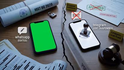 Telegram vs WhatsApp How a Message Edit Tool Triggered a NEET Exam Fraud Crackdown