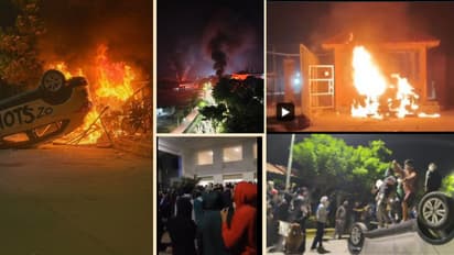  Sehore VIT University Students protested violence