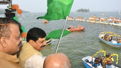 Shikara boat launch ceremony in Bhopal