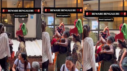 Beggars with Idols Harass People in Bengaluru