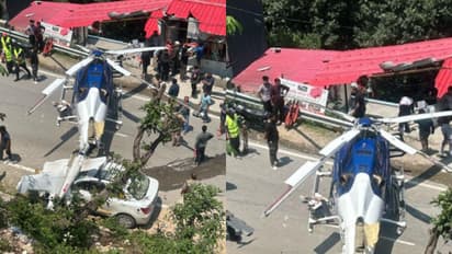 helicopter emergency landing in uttarakhand
