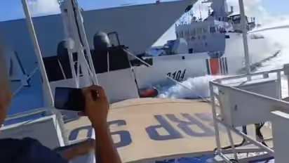 Chinese Ship collision