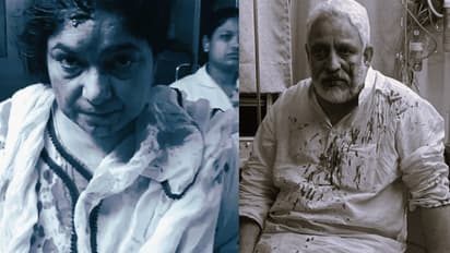Leader of Opposition in Bhopal Municipal Corporation Shabista Zaki and her husband attacked