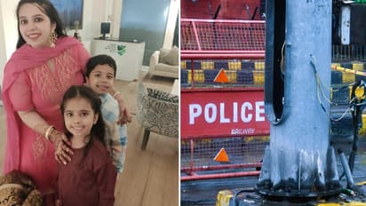 delhi railway station electric shock accident