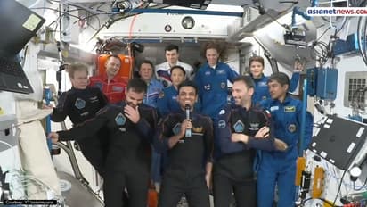 Shubhanshu Shukla's farewell from space