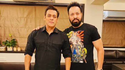 Salman khan with shera