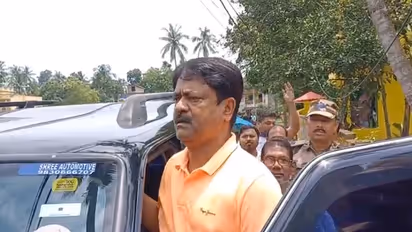 BJP MLA Ashok Kirtaniya faces protests in Bangaon