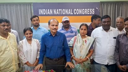 murshidabad tmc shock tmc pradhan joined congress adhir ranjan chowdhury