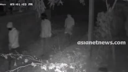 cctv captures wall demolition in kollam, family alleges police inaction