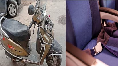 seat belt on scooty