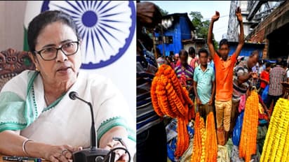 kolkata Mullick Ghat flower market mamata banerjee