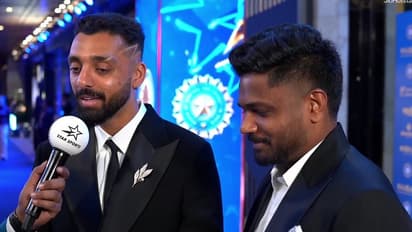 Varun Chakravarthy and Sanju Samson