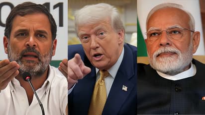 Rahul Gandhi, Donald Trump and PM Modi 
