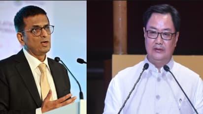 kiren rijiju dy chandrachud