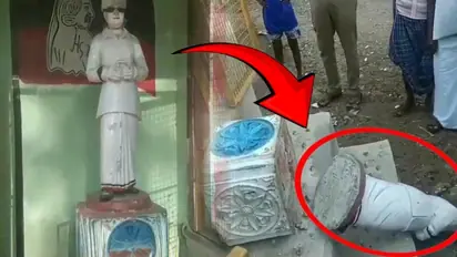 MGR Statue Vandalised