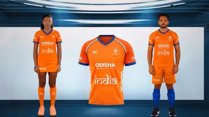 Indian Hockey Team Saffron Jersey