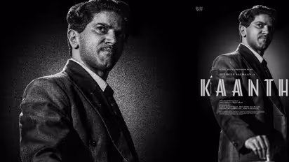 Dulquer Salmaan Kaantha first look