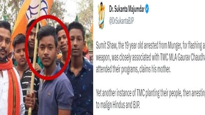 man arrested from munger bihar for ram navami violence in west bengal