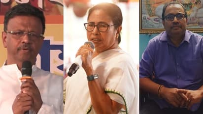 mamata banerjee Firhad hakim and kunal ghosh