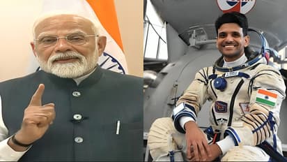 PM Modi and Shubhanshu Shukla Axiom-4