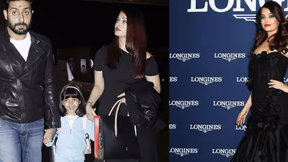 What is the matter with Aishwarya Rai, Abhishek Bachchan and the black colour?
