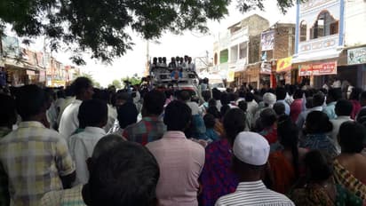 రాజన్న సిరిసిల్లా జిల్లాలో కొనసాగుతున్న జెఎసి రెండో దశ అమరుల స్ఫూర్తి యాత్రకు ముస్తాబాద్ మండలంలో భారీగా స్వాగతం పలికిన జ