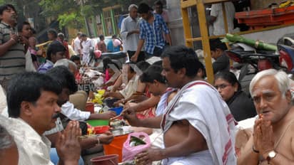 ಕ್ಯಾಮೆರಾ ಕಣ್ಣಿನಲ್ಲಿ ಪಕ್ಷ ಮಾಸದ ಕೊನೆದಿನವಾದ ಮಹಾಲಯ ಅಮವಾಸ್ಯೆ