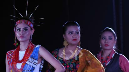 ಎಕ್ಸ್'ಪೀರಿಯನ್ಸ್ ನಾರ್ಥ್ ಈಸ್ಟ್ ಕಾರ್ಯಕ್ರಮದಲ್ಲಿ ನಡೆದ ಫ್ಯಾಷನ್ ಶೋನ ಒಂದು ಝಲಕ್