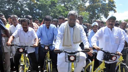 ಸಿಎಂ ಸಿದ್ದರಾಮಯ್ಯ ಹೀಗೂ ಸೈಕಲ್ ಹೊಡಿತಾರಾ?