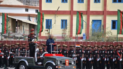 ಲೇಹ್’ಗೆ ಭೇಟಿ ನೀಡಿದ ರಾಷ್ಟ್ರಪತಿ ಕೋವಿಂದ್