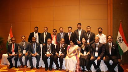 ಏಷಿಯನ್ ಸಮಾವೇಶದಲ್ಲಿ ಸುಷ್ಮಾ ಸ್ವರಾಜ್ ಭಾಗಿ