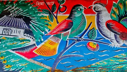 Check out the incredible Rickshaw art scene in Dhaka