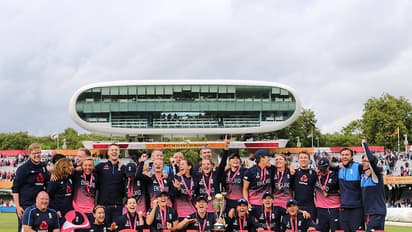 In Pics: Highlights from the ICC Women Champions Trophy final