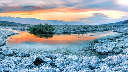 Salt deserts around the world