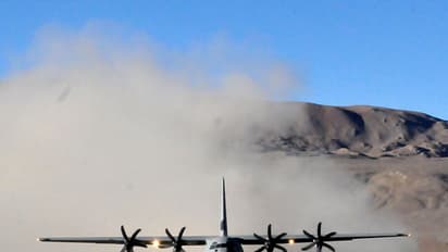 In pics: IAF displays strength, lands mighty C-17 Globemaster 30km from China