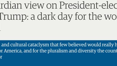 In Pics: How the US media dealt with Trump's shocking win