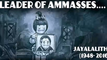 Amul girl's 'love' and 'hate' for Jayalalithaa over the years!