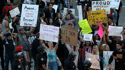 Trump's 'Muslim ban' sparks protests across America