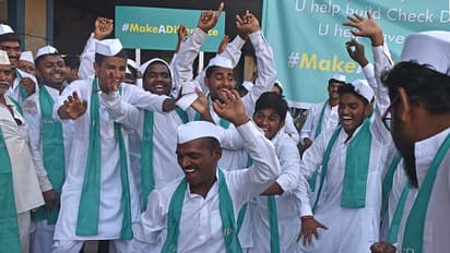 In pics: Mumbai’s famous Dabbawalas did a flash mob on World Water Day