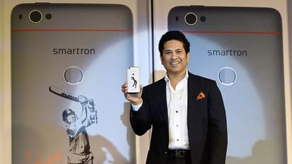 In Pics: Sachin Tendulkar launches new smartphone