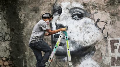 In pics: Street artists paint Rio’s oldest town